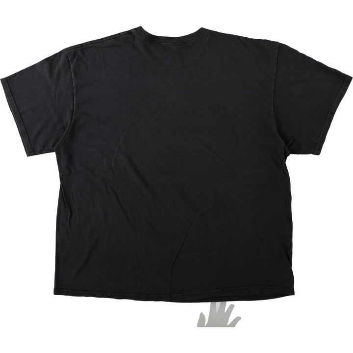 DELTA IRON MAIDEN Band T-shirt, Men's XXL equivalent. cotton black type Vintage Second Hand