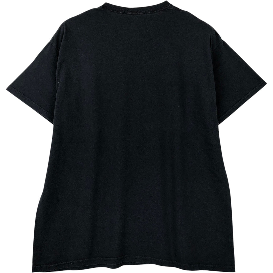QUEEN Band T-shirt, Men's L size unclear black type Vintage Second Hand