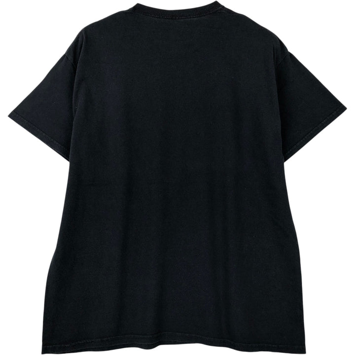 QUEEN Band T-shirt, Men's L size unclear black type Vintage Second Hand