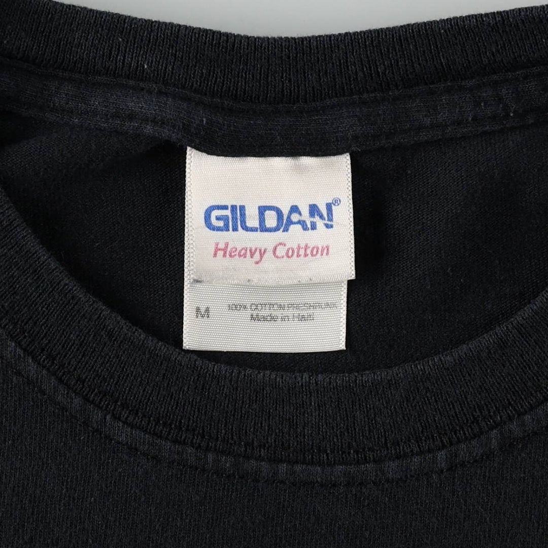 Gildan GILDAN SUBLIME Band T-shirt, Men's M size cotton black type Vintage Second Hand