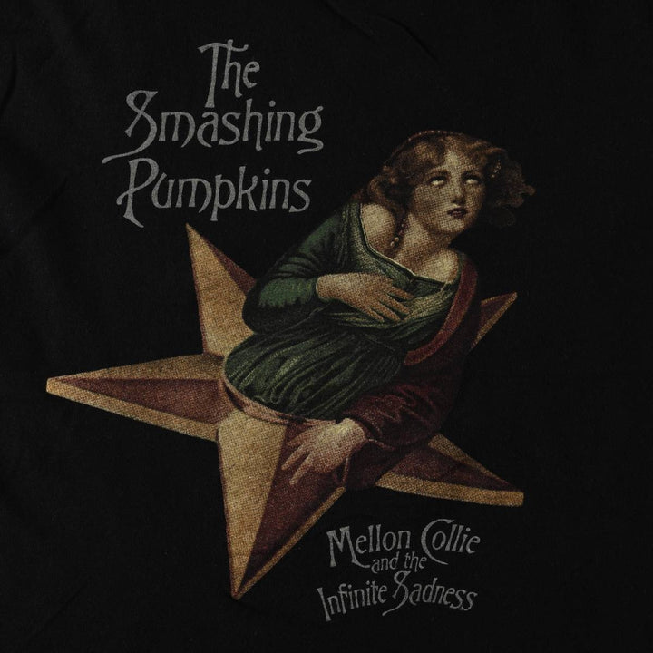 THE SMASHING PUMPKINS Smashing Pumpkins Band T-shirt Band T Men's L size cotton black type Vintage Second Hand