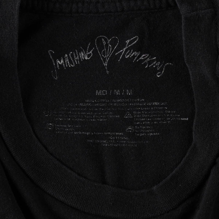 THE SMASHING PUMPKINS Smashing Pumpkins Band T-shirt Band T Men's M equivalent cotton black type Vintage Second Hand