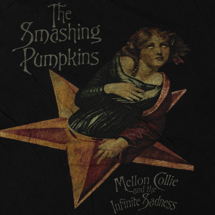 THE SMASHING PUMPKINS Smashing Pumpkins Band T-shirt Band T Men's M equivalent cotton black type Vintage Second Hand
