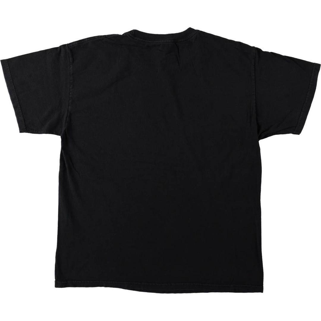 NIRVANA Nirvana Band T-shirt, Band T, Men's L size cotton black type Vintage Second Hand