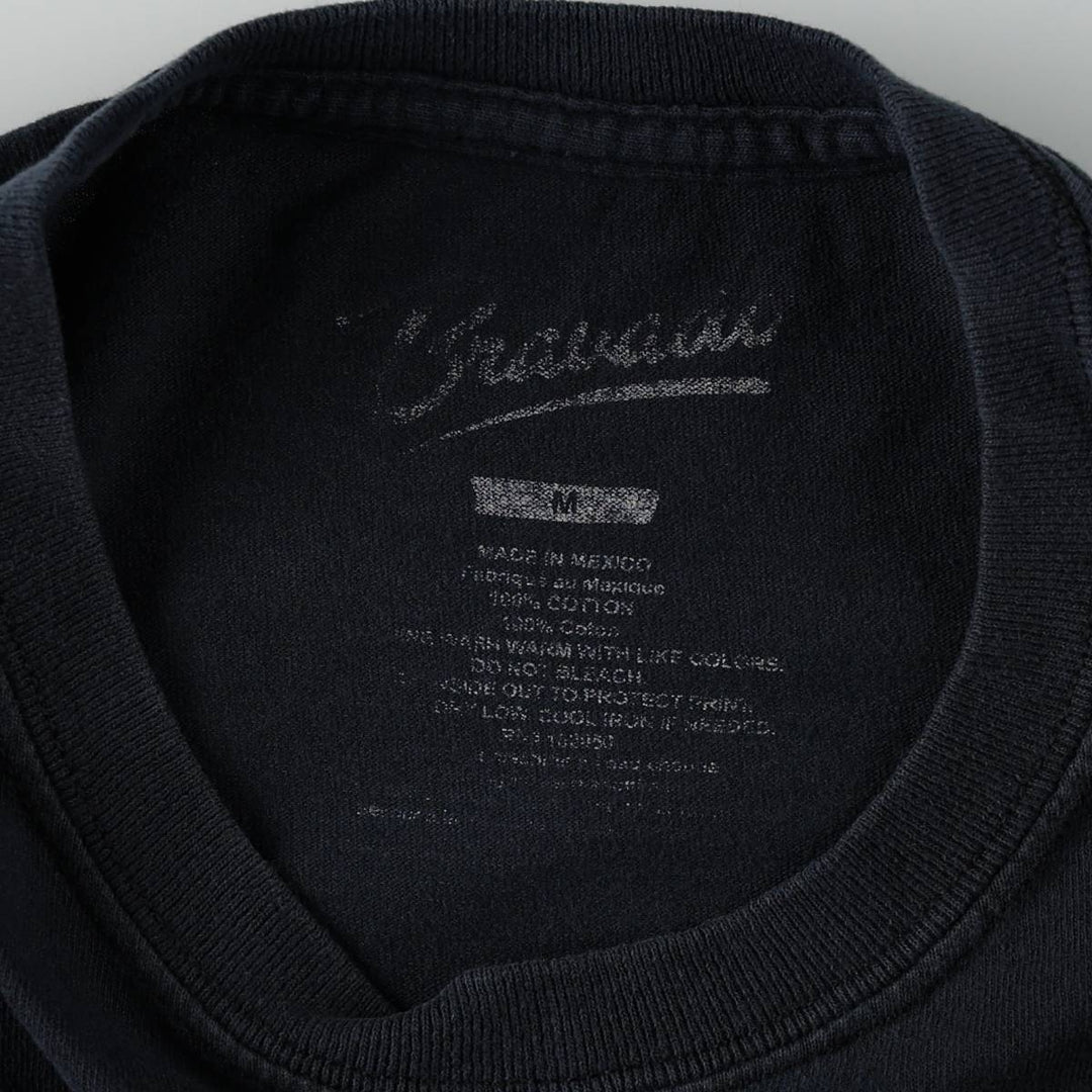 BRAVADO USHER Wrap T-Shirt (Men's Size M) cotton black type Vintage Second Hand