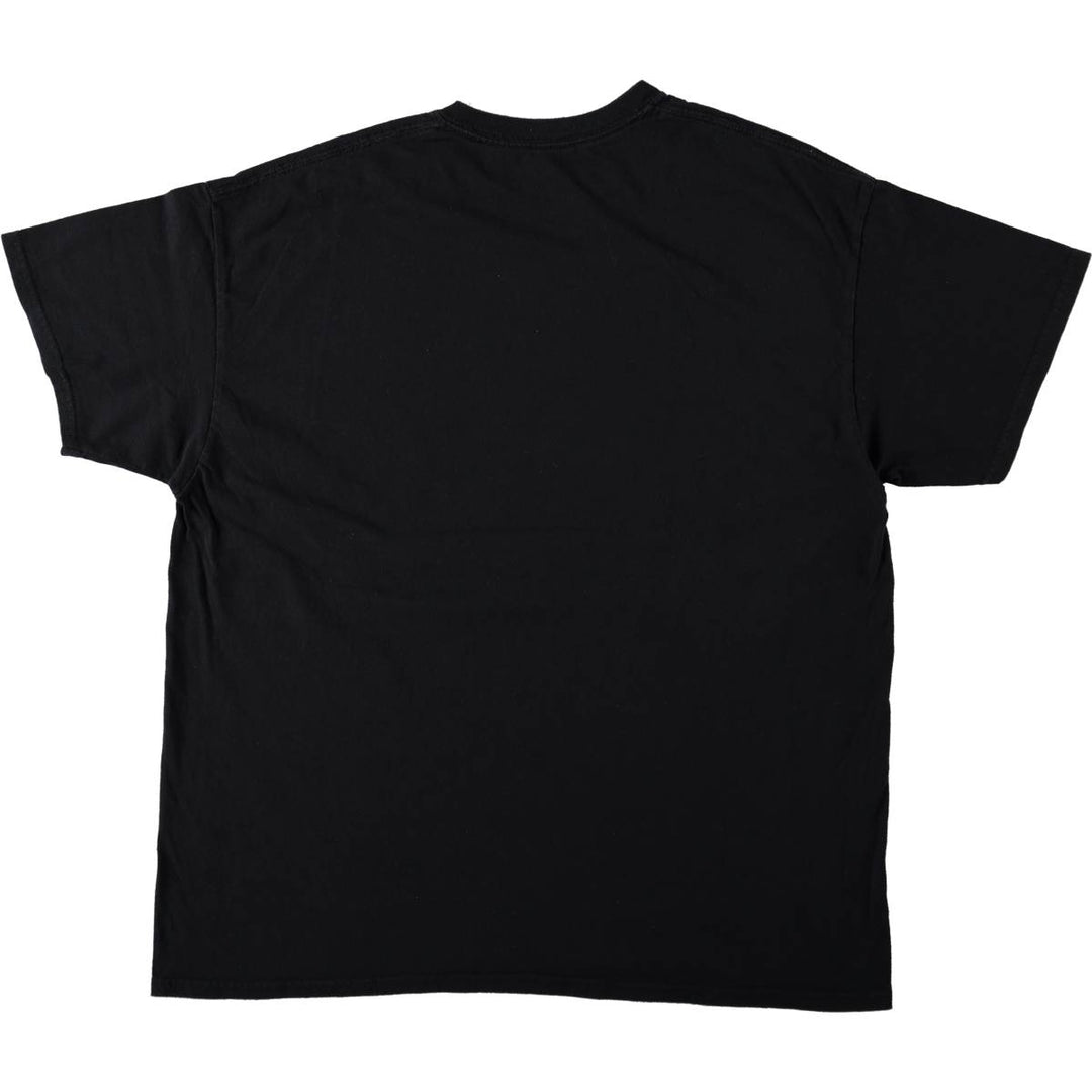 HER Wrap T-Shirt, Men's XL (approx.) cotton black type Vintage Second Hand