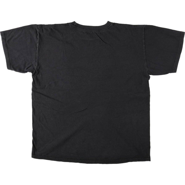 NIRVANA Nirvana Band T-shirt, Band T, Men's L size cotton black type Vintage Second Hand