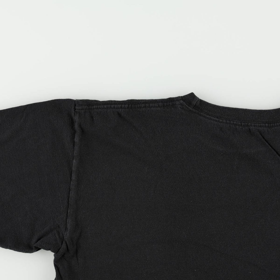 NIRVANA Nirvana Band T-shirt, Band T, Men's L size cotton black type Vintage Second Hand