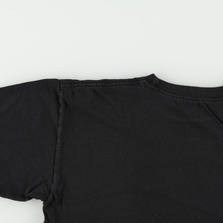 NIRVANA Nirvana Band T-shirt, Band T, Men's L size cotton black type Vintage Second Hand