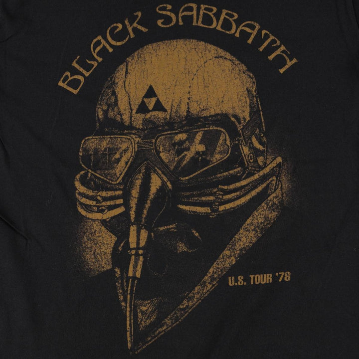 Gildan Black Sabbath band T-shirt, men's size M cotton black type Vintage Second Hand
