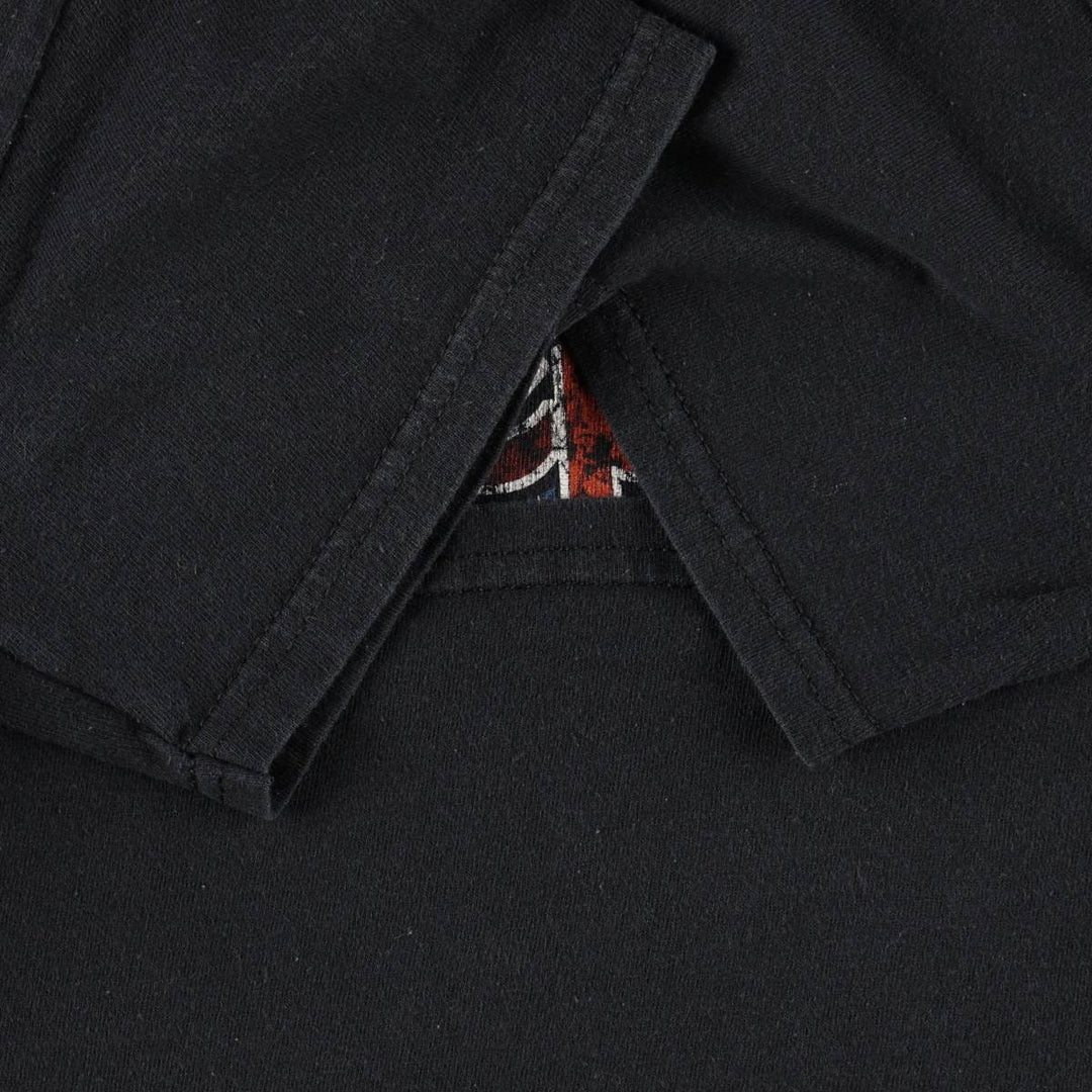 LED ZEPPELIN Led Zeppelin Band T-shirt Band T Men's L size cotton black type Vintage Second Hand