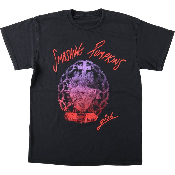 THE SMASHING PUMPKINS Smashing Pumpkins Band T-shirt Band T Men's M equivalent unclear black type Vintage Second Hand