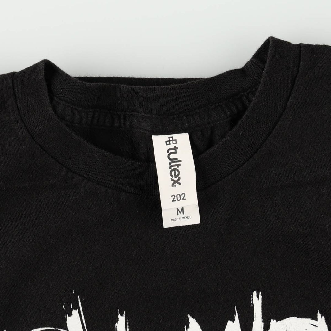 TULTEX MY CHEMICAL ROMANCE Band T-shirt (Men's size M equivalent) cotton black type Vintage Second Hand