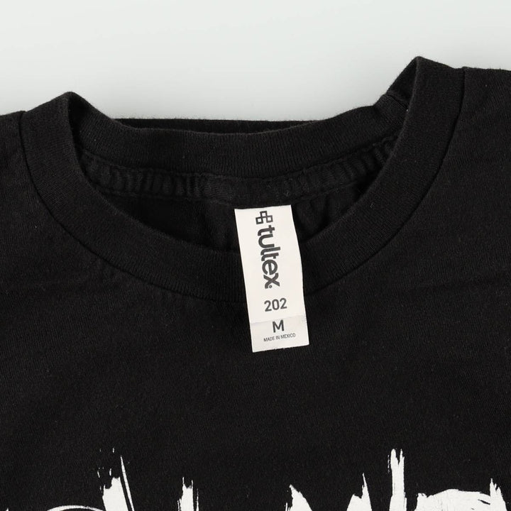 TULTEX MY CHEMICAL ROMANCE Band T-shirt (Men's size M equivalent) cotton black type Vintage Second Hand