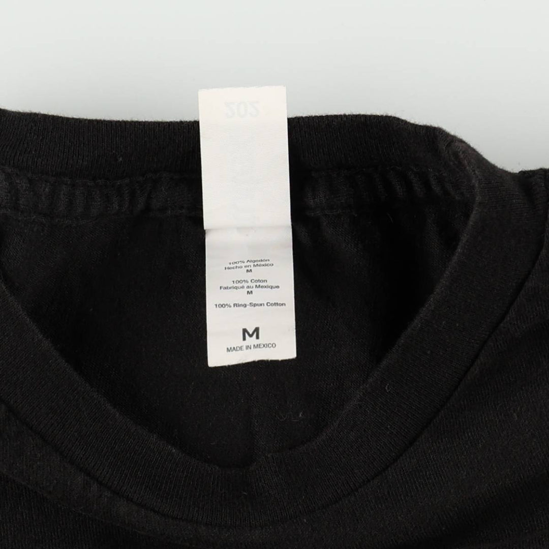 TULTEX MY CHEMICAL ROMANCE Band T-shirt (Men's size M equivalent) cotton black type Vintage Second Hand