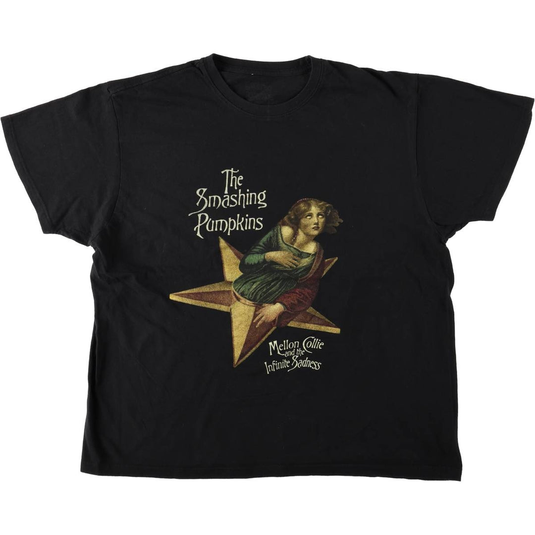 THE SMASHING PUMPKINS Smashing Pumpkins Band T-shirt Band T Men's XL equivalent unclear black type Vintage Second Hand