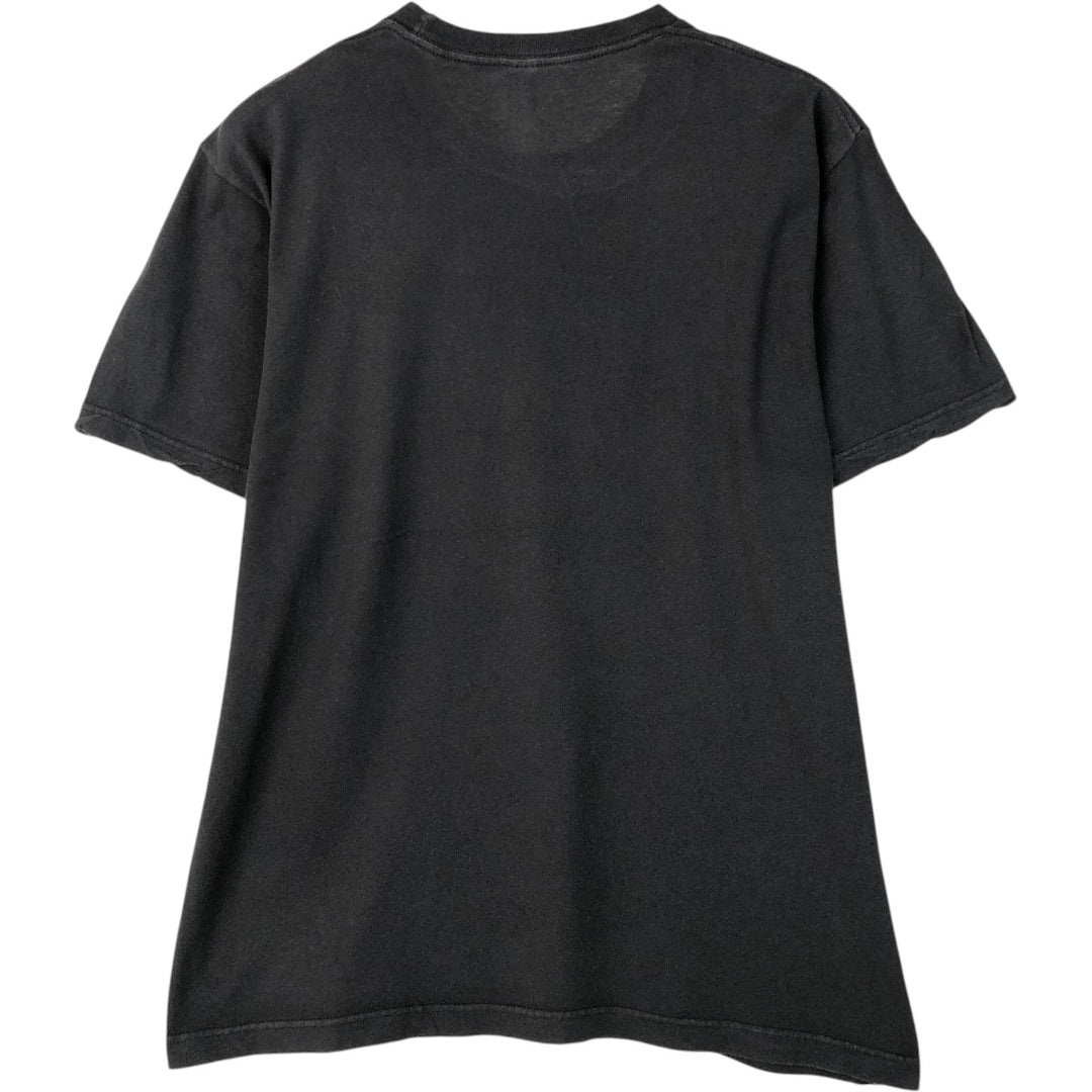 TULTEX Foo Fighters Band T-shirt, Men's L size cotton black type Vintage Second Hand