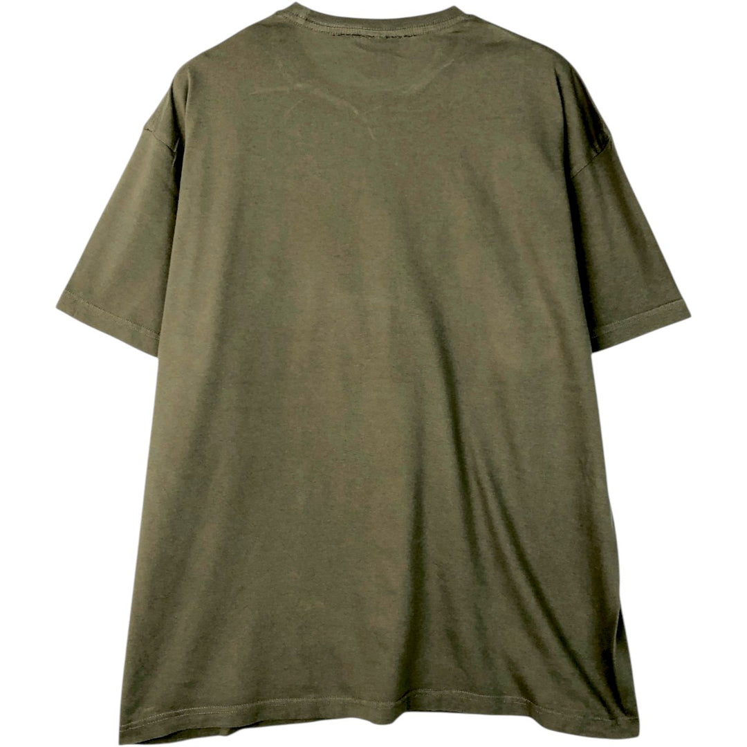 Gildan Green Day Band T-shirt, Men's Size L (approx.) cotton Khaki type sage green Vintage Second Hand
