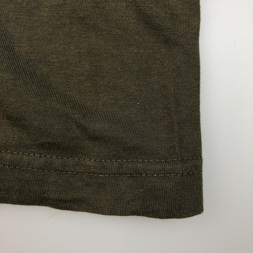 Gildan Green Day Band T-shirt, Men's Size L (approx.) cotton Khaki type sage green Vintage Second Hand