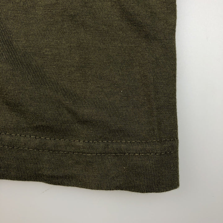 Gildan Green Day Band T-shirt, Men's Size L (approx.) cotton Khaki type sage green Vintage Second Hand
