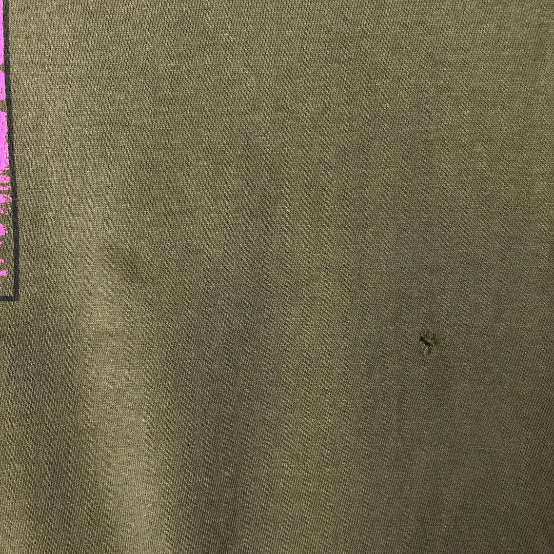 Gildan Green Day Band T-shirt, Men's Size L (approx.) cotton Khaki type sage green Vintage Second Hand