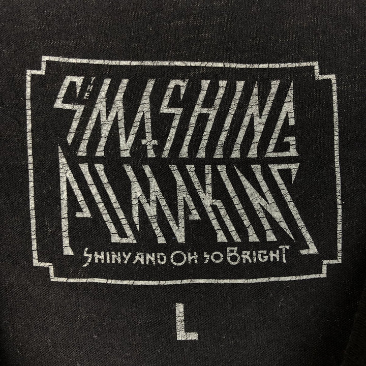 Next Level Apparel THE SMASHING PUMPKINS Band T-shirt (Men's size L equivalent) cotton black type Vintage Second Hand