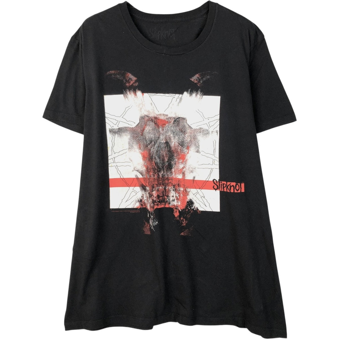 SLIPKNOT Slipknot Band T-Shirt, Men's XXL unclear black type Vintage Second Hand