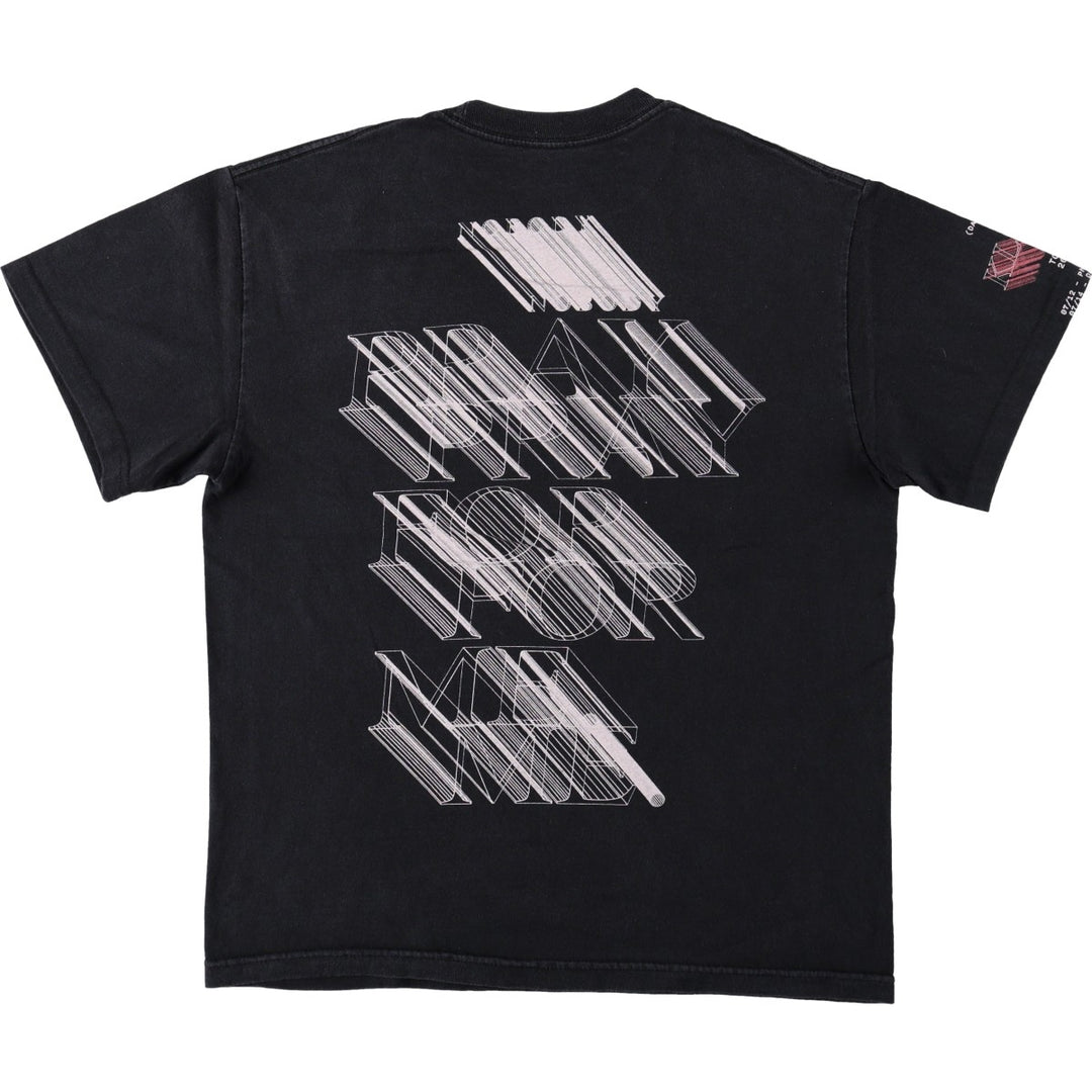 KENDRIC LAMAR rap t-shirt, men's size M. cotton black type Vintage Second Hand