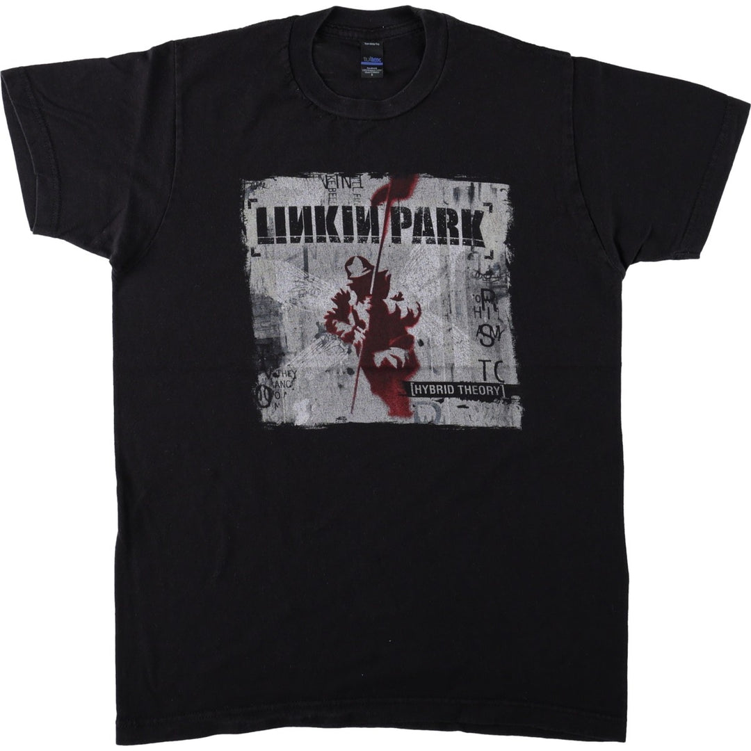 TULTEX LINKIN PARK Band T-Shirt (Men's Size S) cotton black type Vintage Second Hand