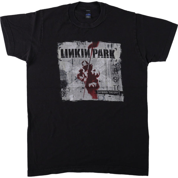 TULTEX LINKIN PARK Band T-Shirt (Men's Size S) cotton black type Vintage Second Hand