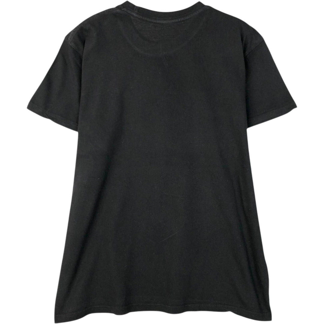 NIRVANA Nirvana Band T-shirt, Band T, Men's L size cotton black type Vintage Second Hand