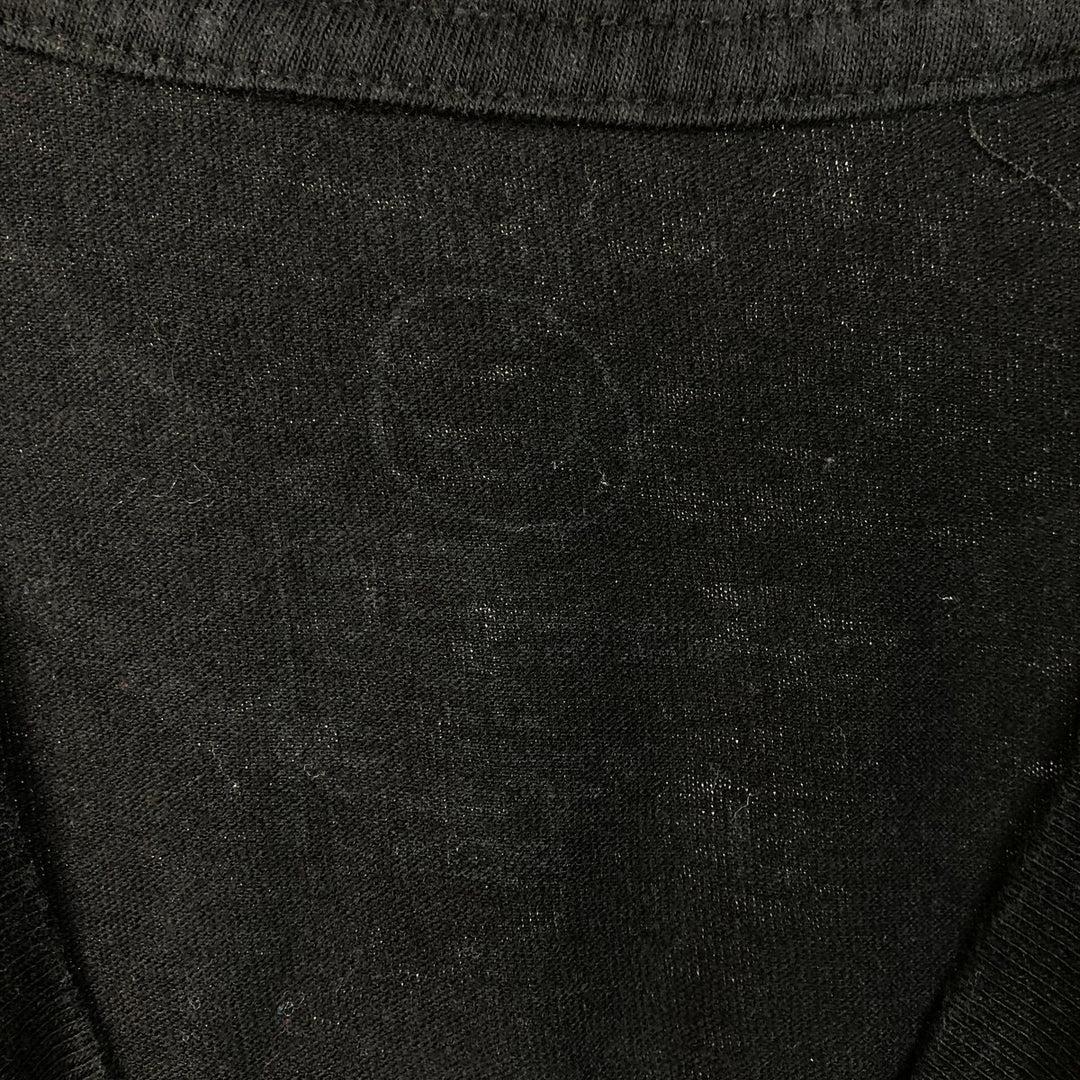 NIRVANA Nirvana Band T-shirt, Band T, Men's L size cotton black type Vintage Second Hand