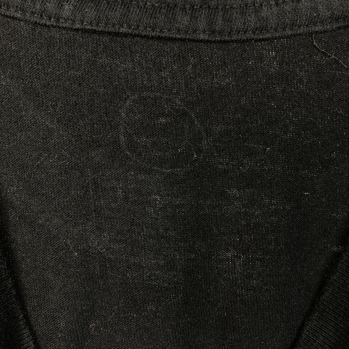 NIRVANA Nirvana Band T-shirt, Band T, Men's L size cotton black type Vintage Second Hand
