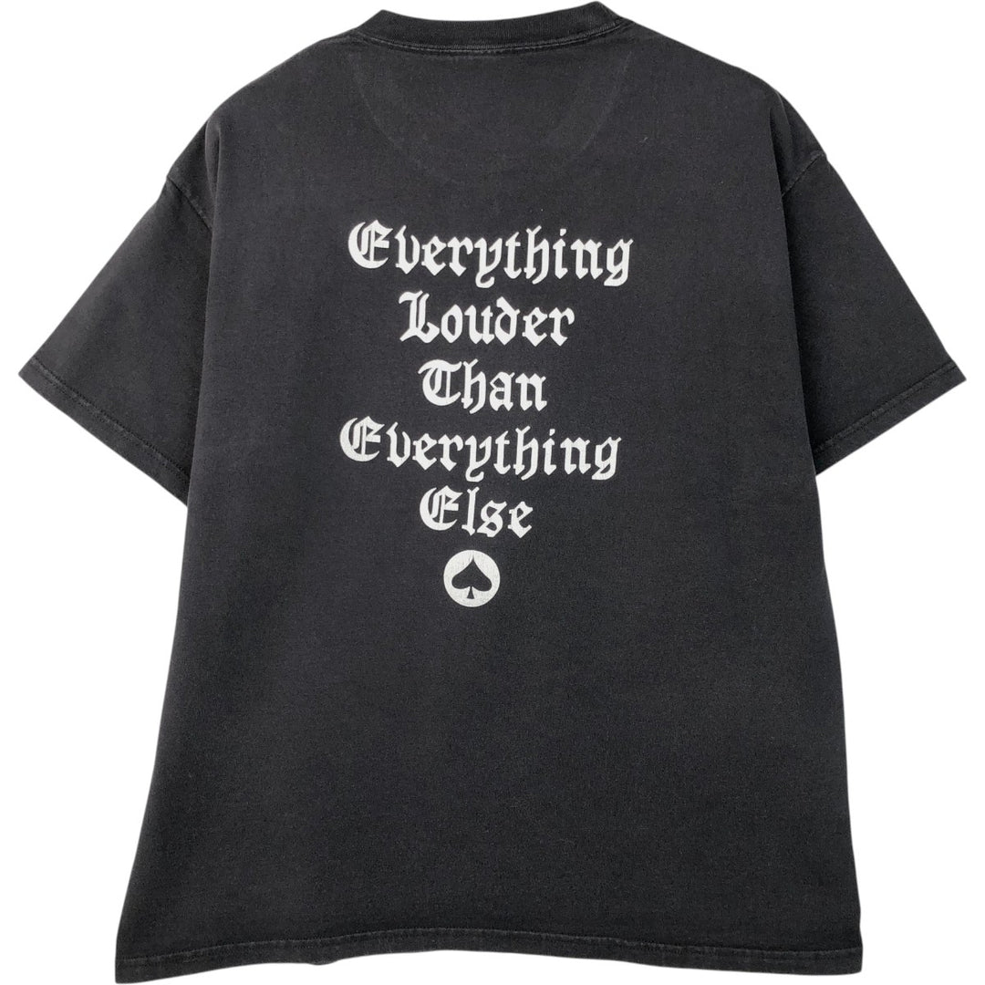 2000'S MOTORHEAD band t-shirt, men's size XL equivalent. unclear black type Vintage Second Hand
