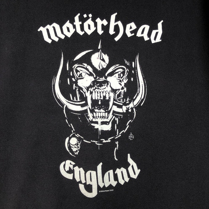 2000'S MOTORHEAD band t-shirt, men's size XL equivalent. unclear black type Vintage Second Hand