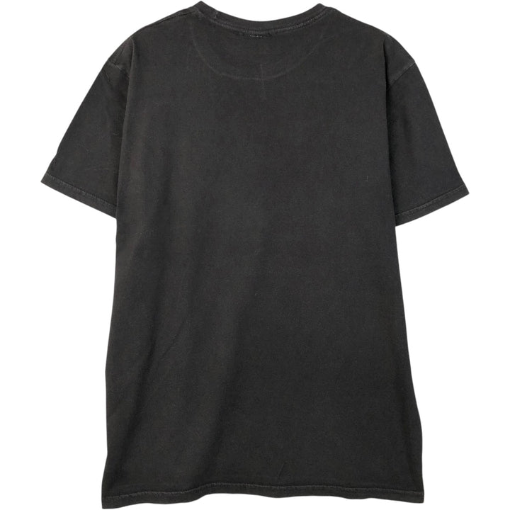 Gildan GILDAN NIRVANA Nirvana Band T-shirt Band T Men's L size cotton black type Vintage Second Hand