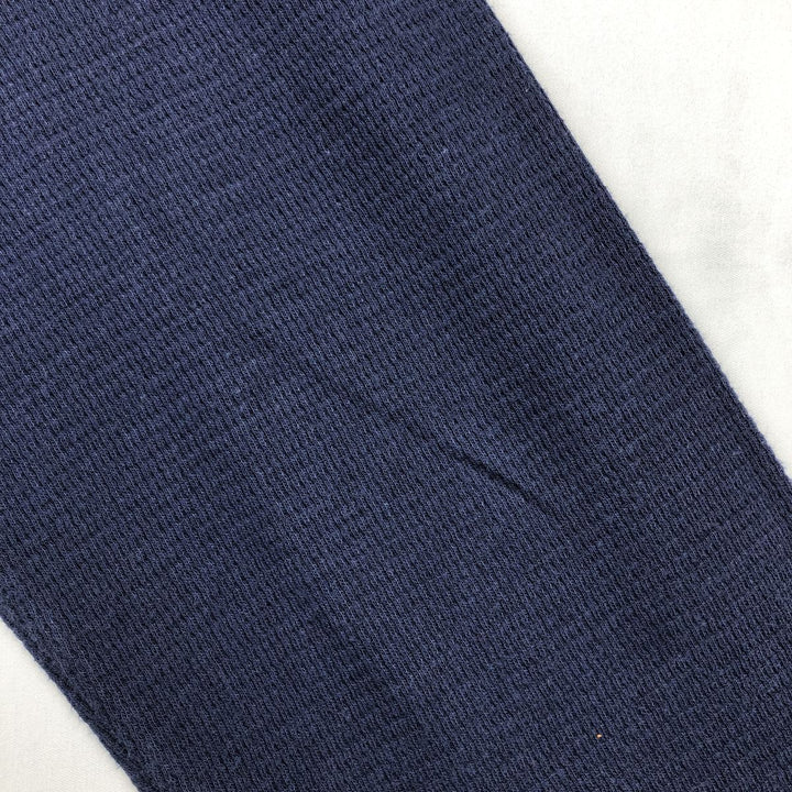 Ralph Lauren POLO RALPH LAUREN SLEEPWEAR Thermal Long T-shirt Honeycomb Men's L size cotton navy blue type Vintage Second Hand