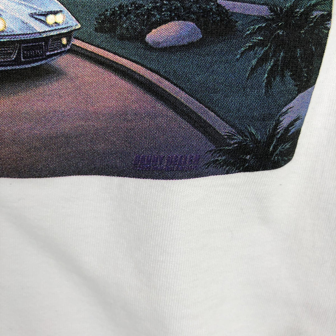 IN-N-OUT BURGER In-N-Out Burger Advertising T-shirt Made in USA Men's M size cotton white type Vintage Second Hand