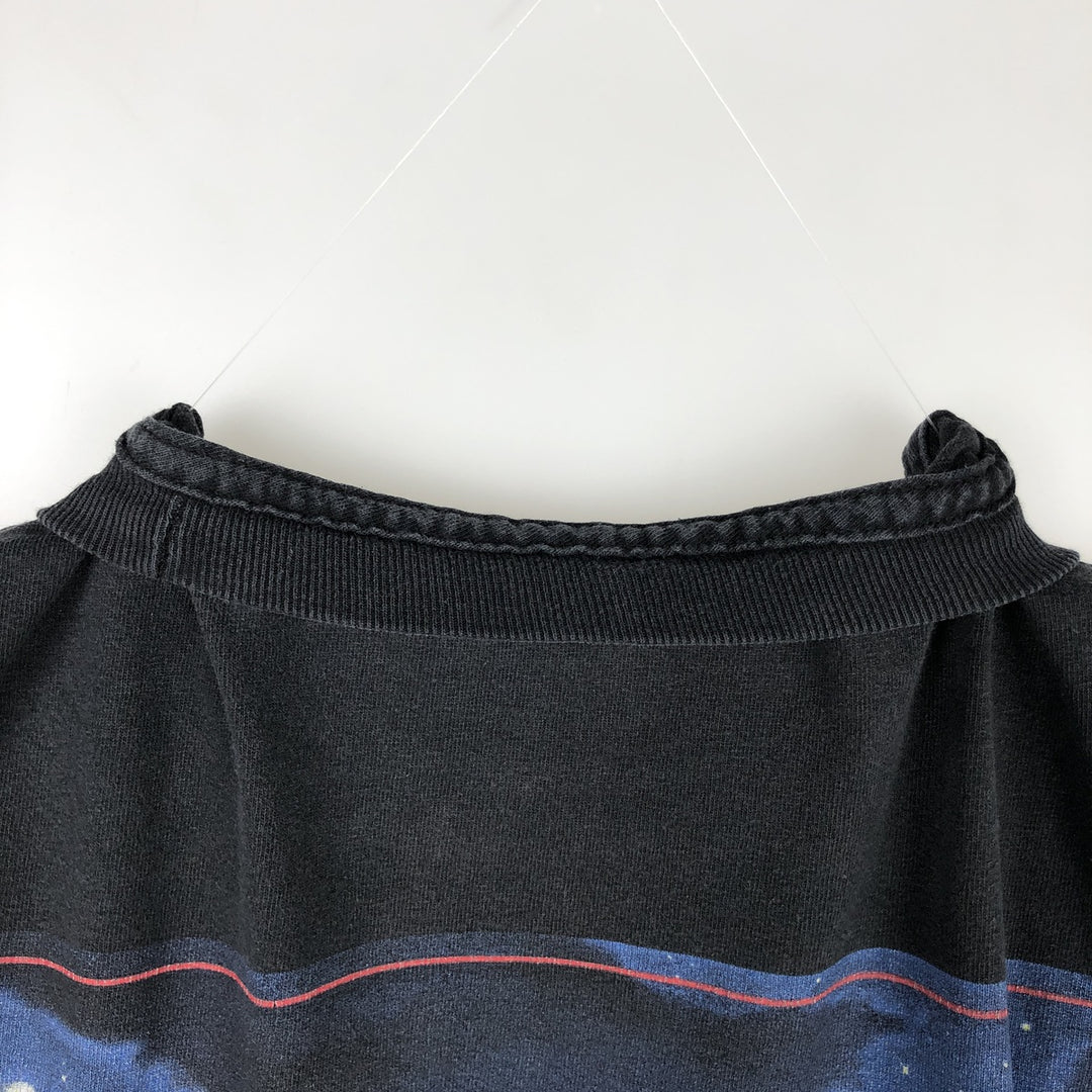 IN-N-OUT BURGER advertising T-shirt, men's size S (equivalent) cotton black type Vintage Second Hand