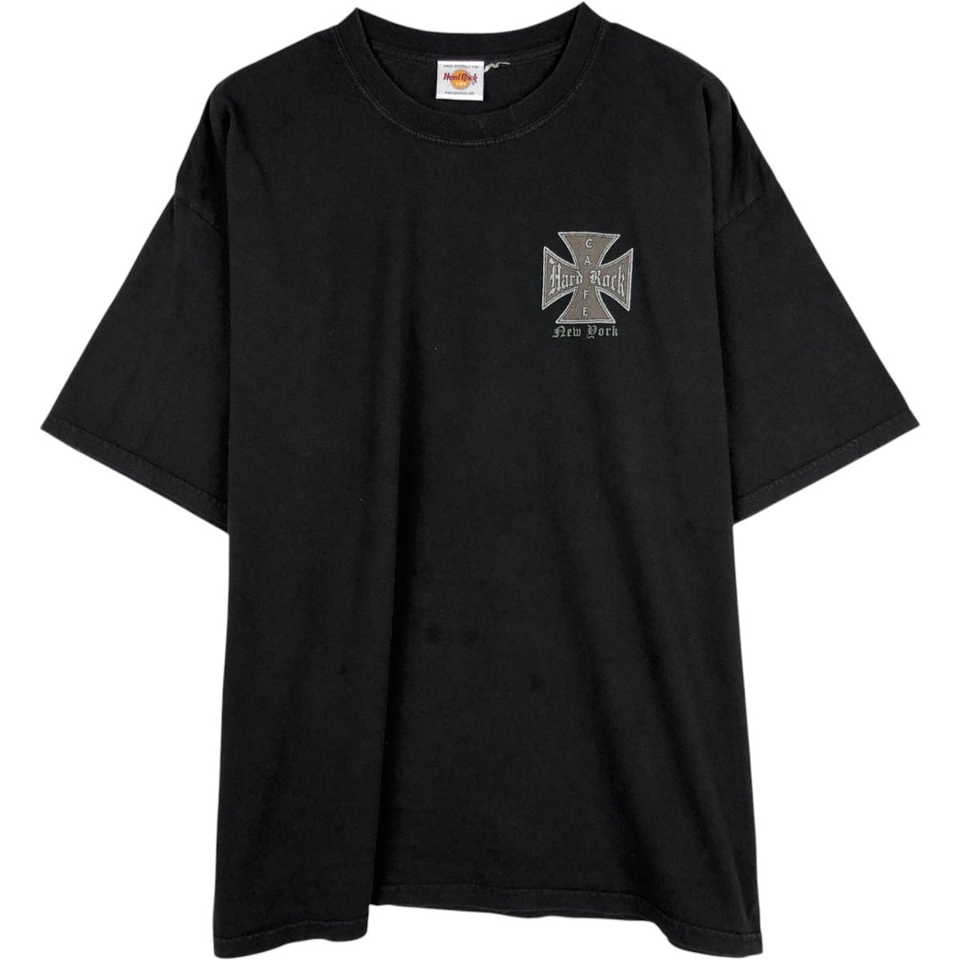 90'S Hard Rock Cafe Tribal Advertising T-Shirt, Men's XXL equivalent, Vintage unclear black type Vintage Second Hand