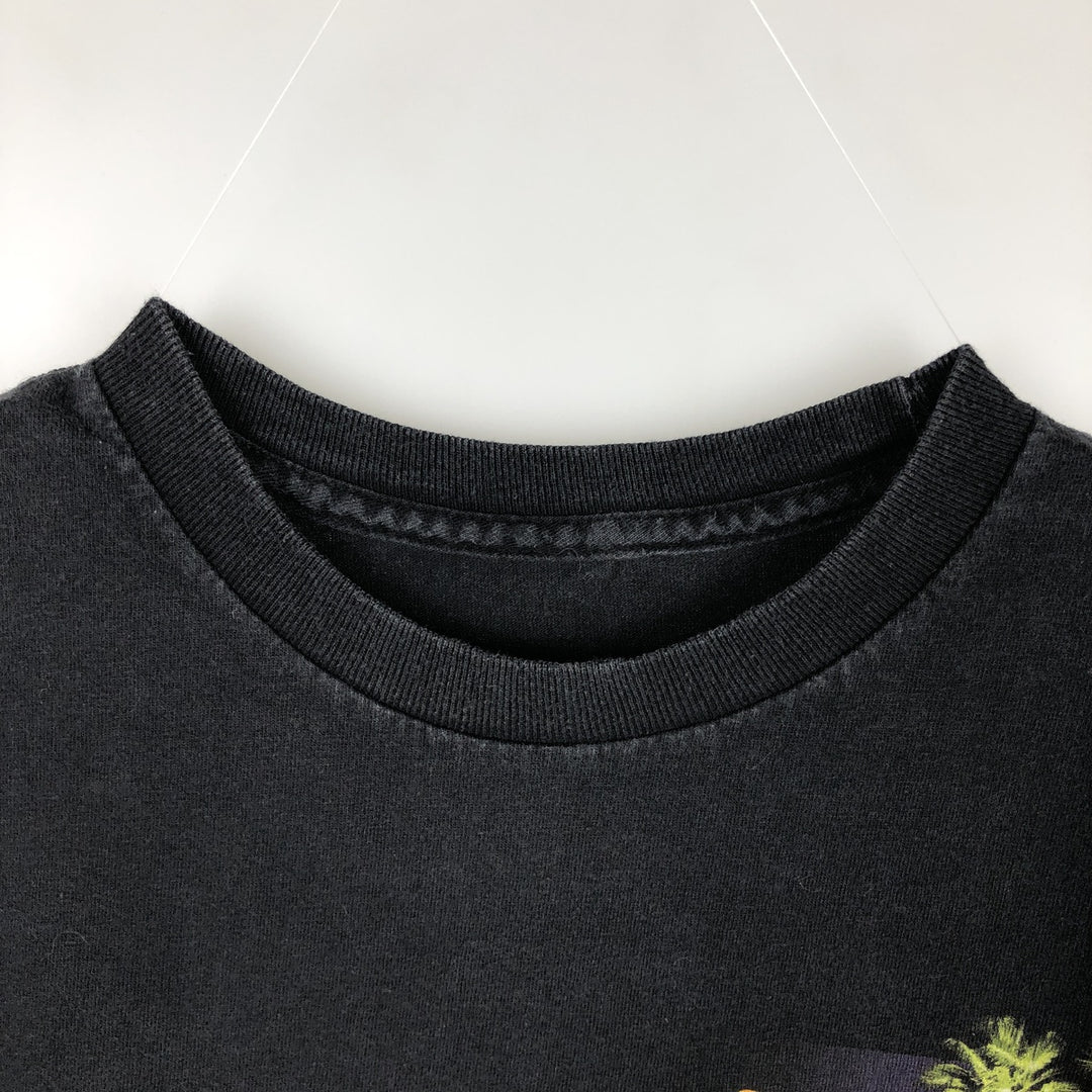 IN-N-OUT BURGER In-and-Out Burger Advertising T-shirt, Men's M size cotton black type Vintage Second Hand