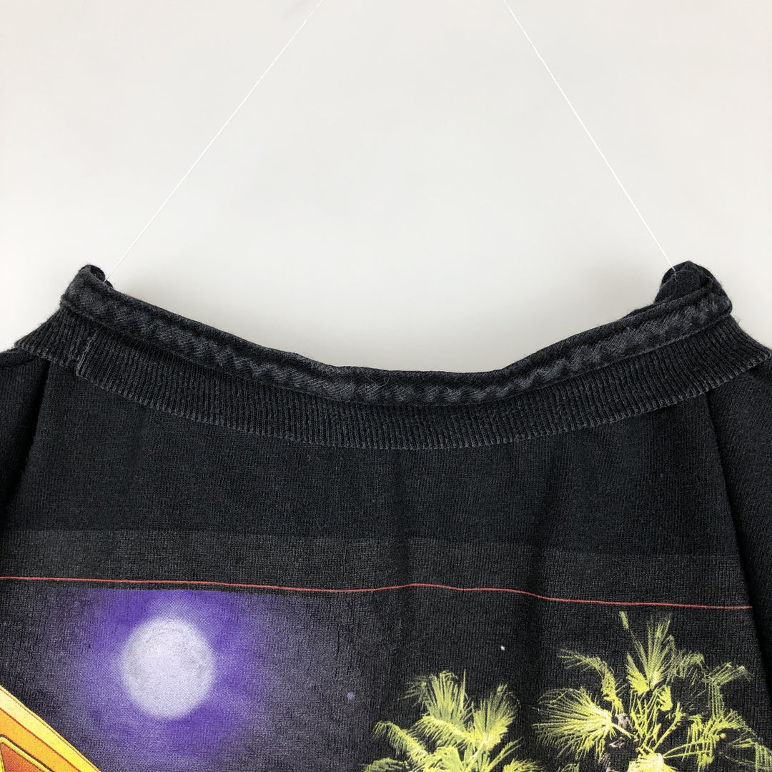 IN-N-OUT BURGER In-and-Out Burger Advertising T-shirt, Men's M size cotton black type Vintage Second Hand