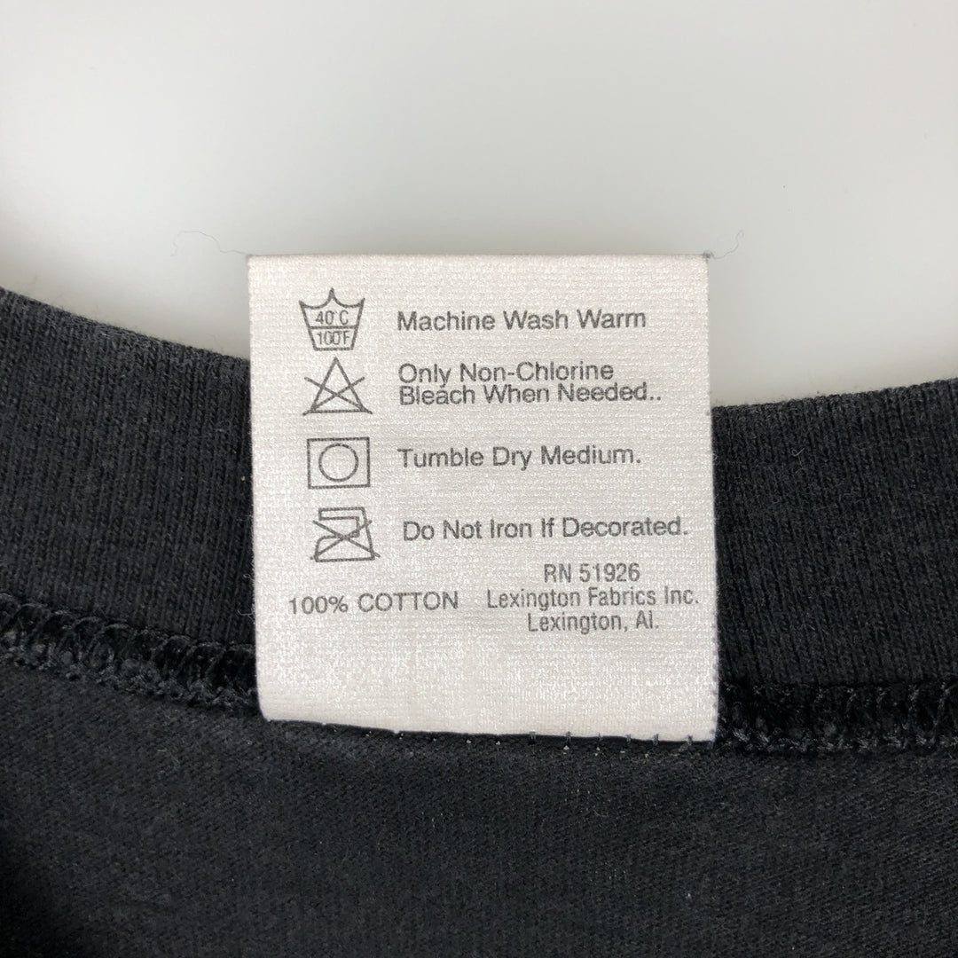 90'S Planet Hollywood Advertising T-Shirt, Made in USA, Men's Size M (approx.), Vintage cotton black type Vintage Second Hand