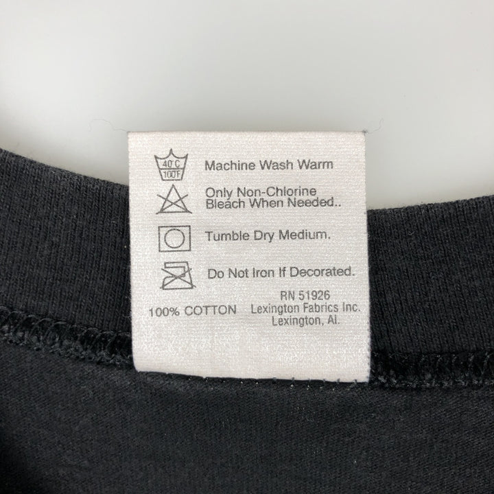 90'S Planet Hollywood Advertising T-Shirt, Made in USA, Men's Size M (approx.), Vintage cotton black type Vintage Second Hand