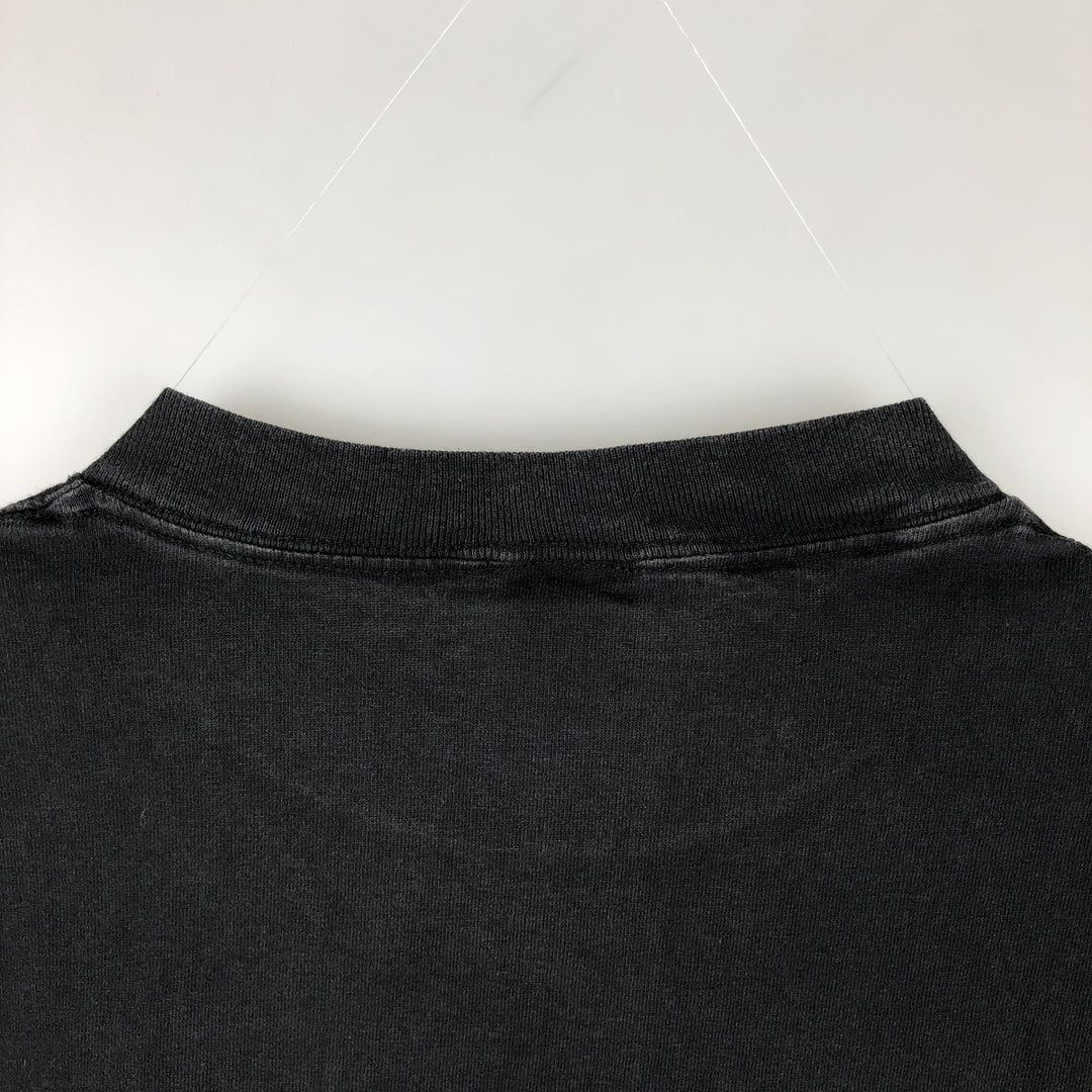 HARD ROCK CAFE Hard Rock Cafe Advertising T-shirt Men's L size cotton black type Vintage Second Hand