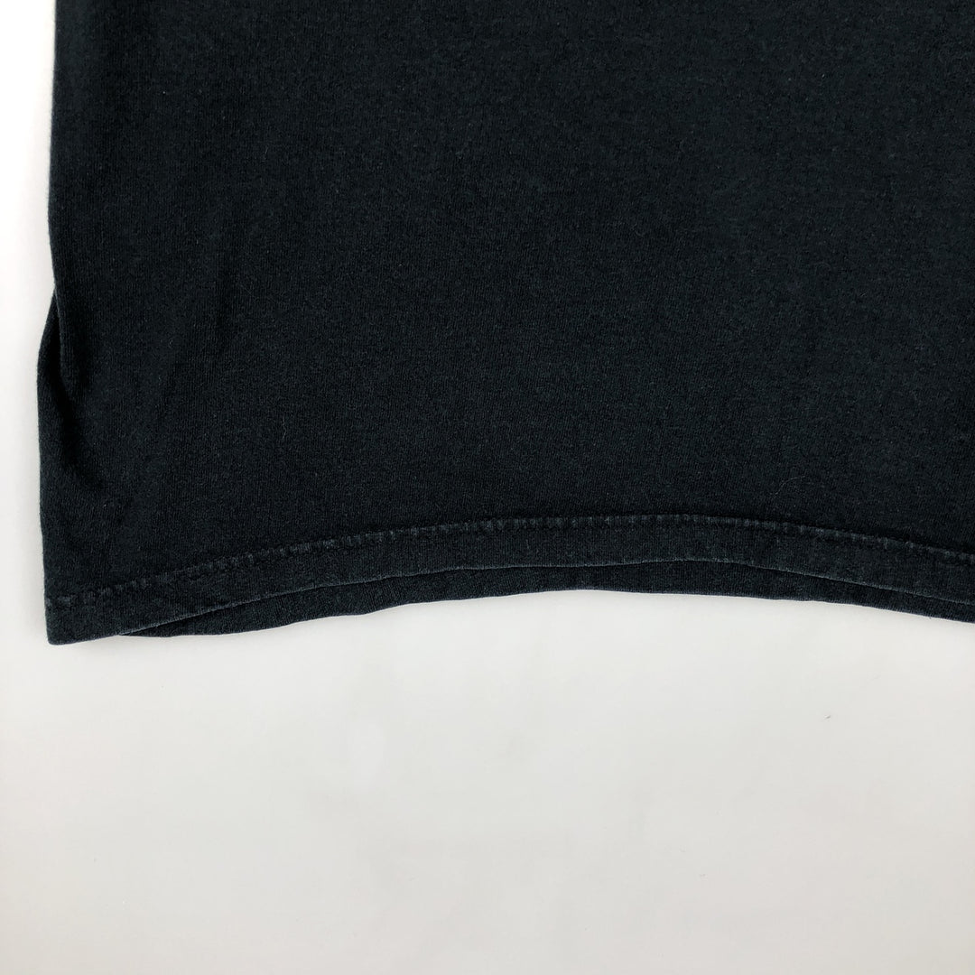 90s-era Hard Rock Hotel advertising T-shirt, men's size L equivalent, vintage. cotton navy blue type Vintage Second Hand
