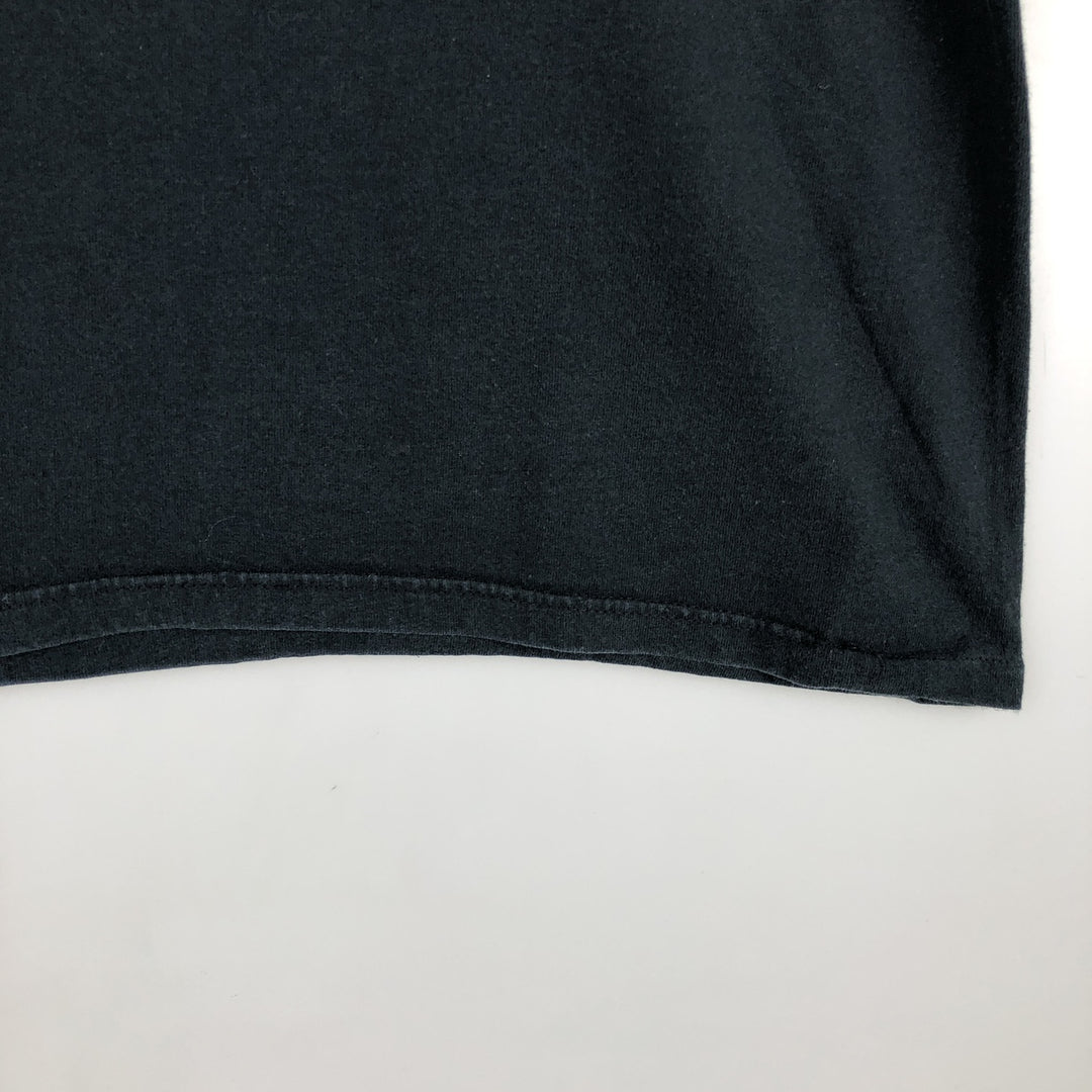 90s-era Hard Rock Hotel advertising T-shirt, men's size L equivalent, vintage. cotton navy blue type Vintage Second Hand
