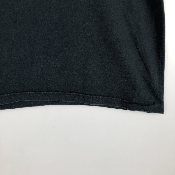 90s-era Hard Rock Hotel advertising T-shirt, men's size L equivalent, vintage. cotton navy blue type Vintage Second Hand