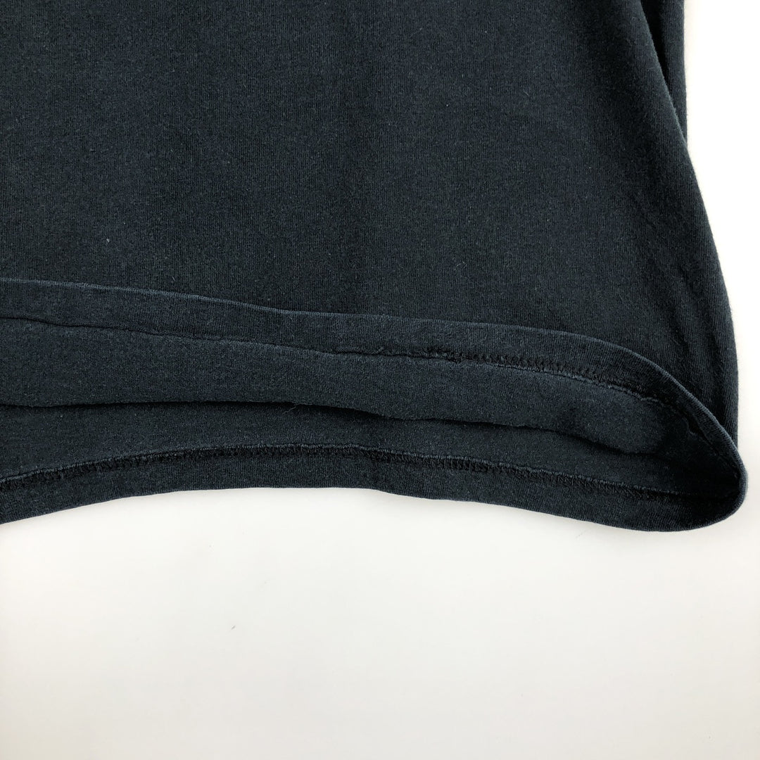 90s-era Hard Rock Hotel advertising T-shirt, men's size L equivalent, vintage. cotton navy blue type Vintage Second Hand