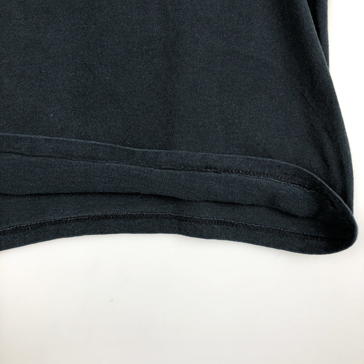 90s-era Hard Rock Hotel advertising T-shirt, men's size L equivalent, vintage. cotton navy blue type Vintage Second Hand